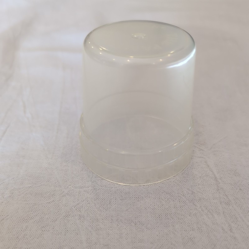 Pampered Chef Easy Accent Decorator Replacement Clear End Cap Lid Part #1775