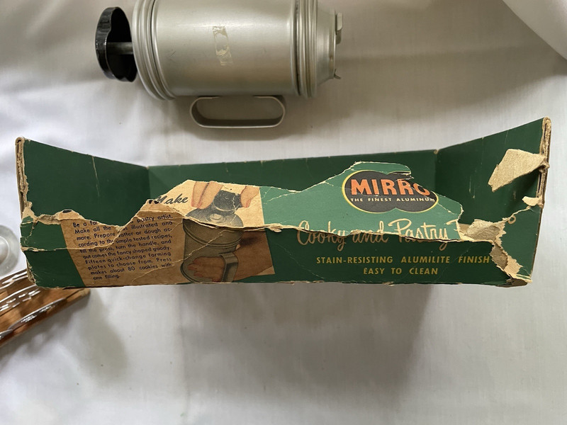 Vintage Cookie and Pastry Press - No. 358 AM gallery