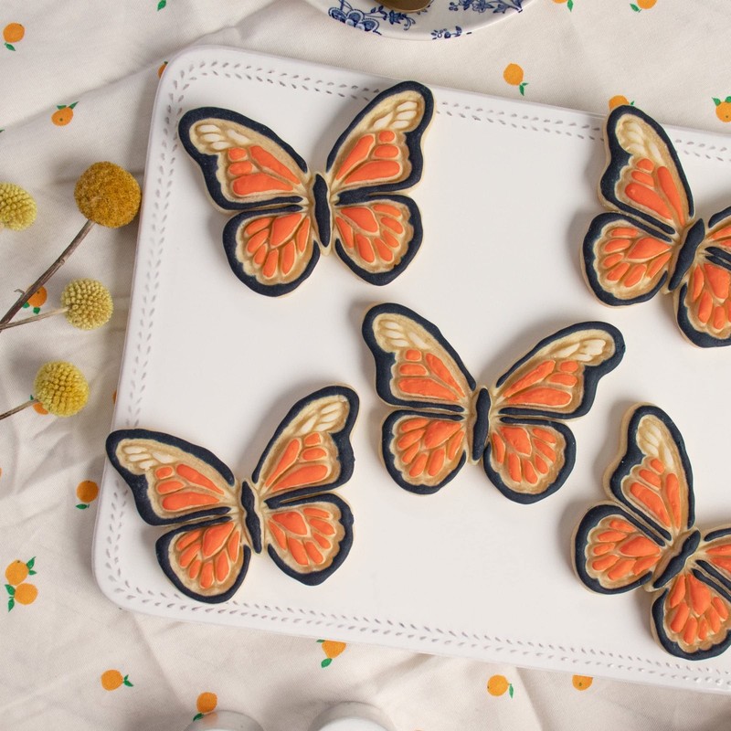 Monarch Butterfly cookie cutter, 1 piece - gallery