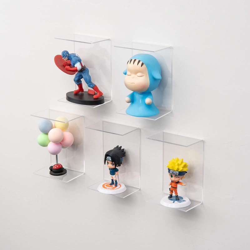 ihomecooker 12 Pack Clear Acrylic Display Stand 12 pack 4"x 3''x 2'', gallery