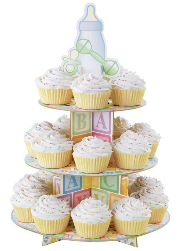 Baby Feet Shower Cupcake Display (Stand Only) Wilton cardboard discontinued