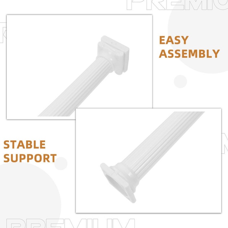 24PCS Cake Pillars: Roman Column Cake Pillars Multi Layer Dowel Rods gallery