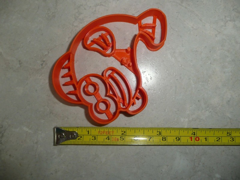 ORANGE FISH BABY SHARK CARTOON SONG COOKIE CUTTER 3D PRINTED USA PR4148 gallery