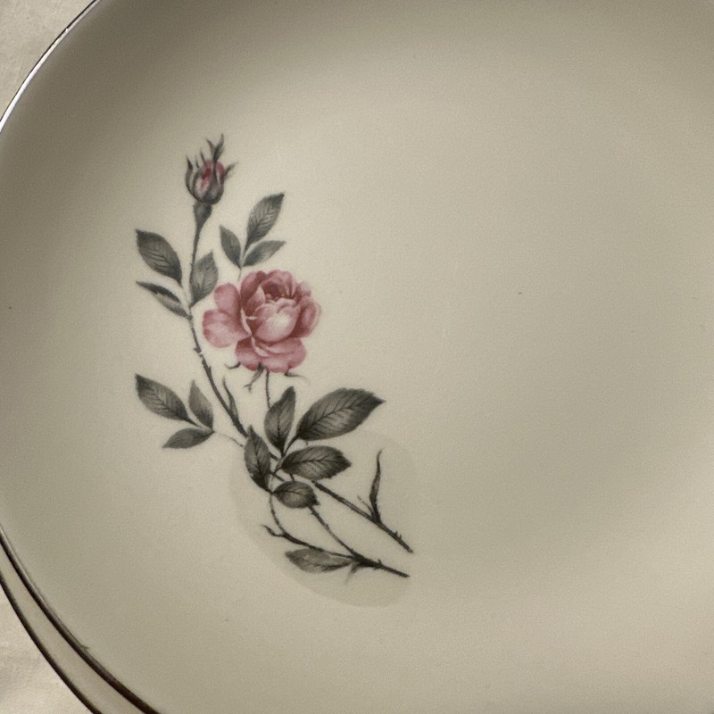 6” Shabby Cake Plate, Tea party Set Of 8 gallery