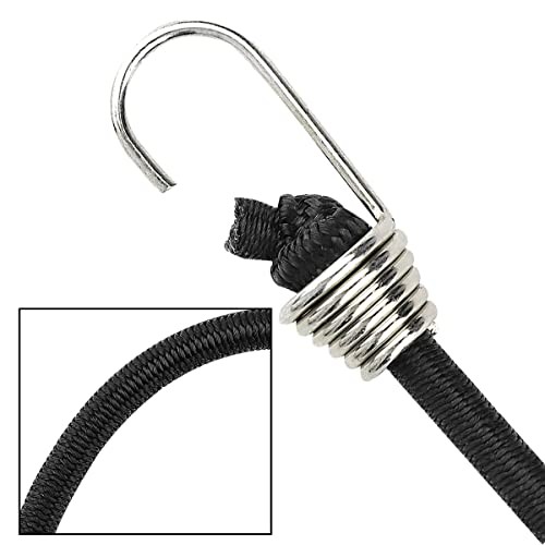 15 Pack Heavy Duty Bungee Cords with Hooks 11 Inch Mini Rubber Bungee Cord gallery