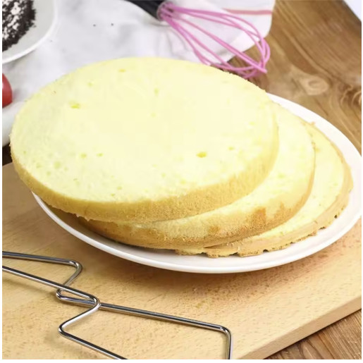 Cake Slicer Adjustable 1/2pcs Height Line Cut Stainless Steel Decorating Mold gallery