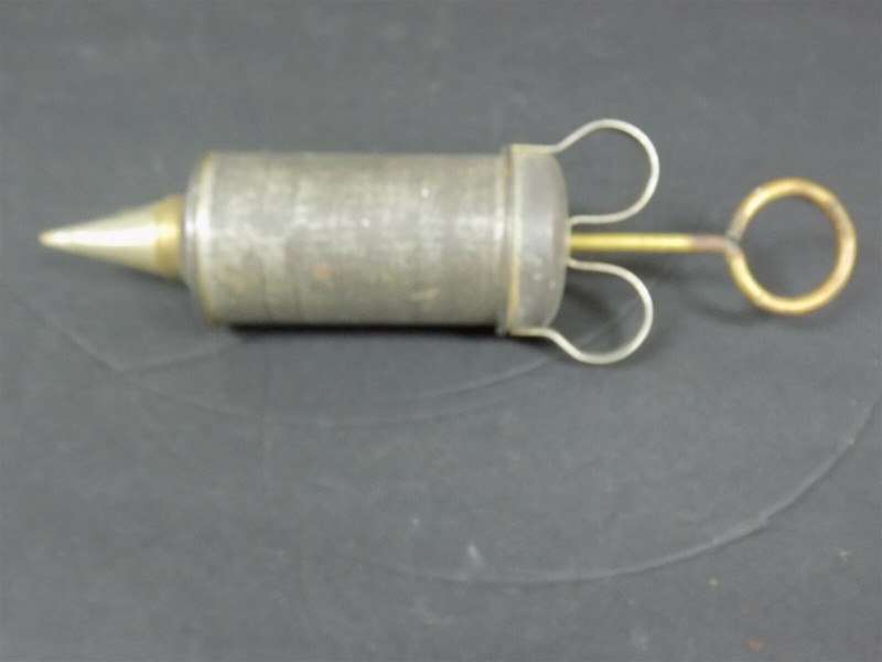 Vintage Brass & Metal Tube Cake Icing Frosting Decorator