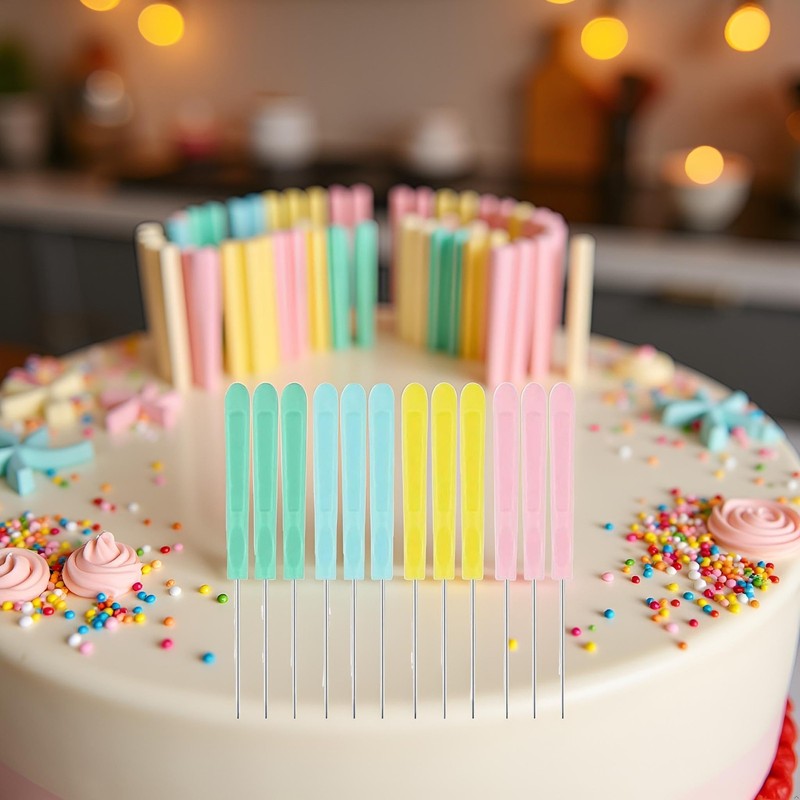 12 Pcs Multicolour Cookie Decorating Scribe Supplies Icing 1, Multicolor gallery