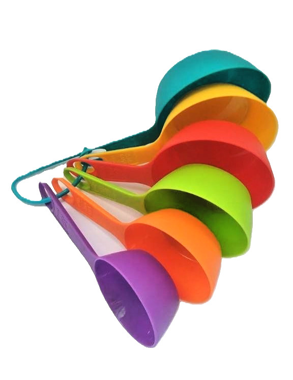 Measuring Spoon Cup 12 pcs set Kitchen Tools Plastics Scoop Cake Teaspoon