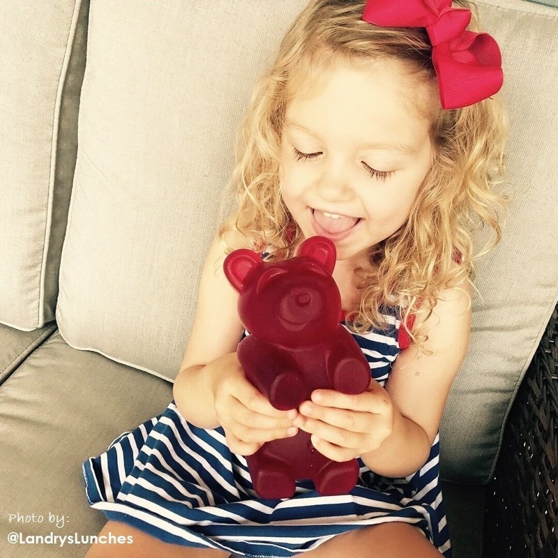 DIY Giant Gummy Bear Mold by | PREMIUM Quality Silicone + 2 RECIPES and 5 GIF... gallery