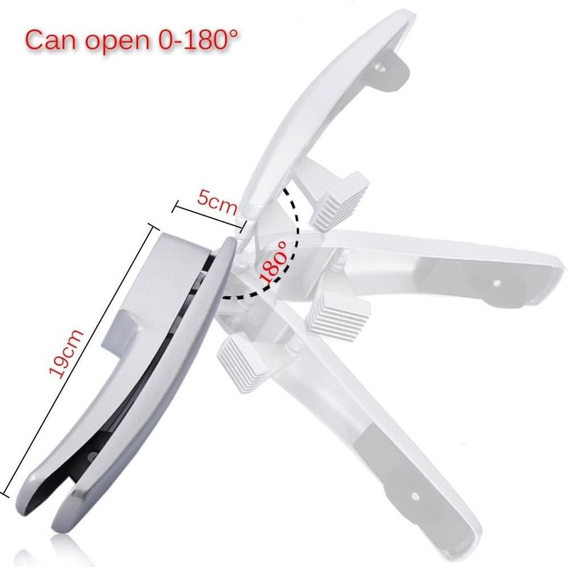 Garlic Press and Slicer 2 in 1 with Built-In Cleaner Standard, Silver gallery