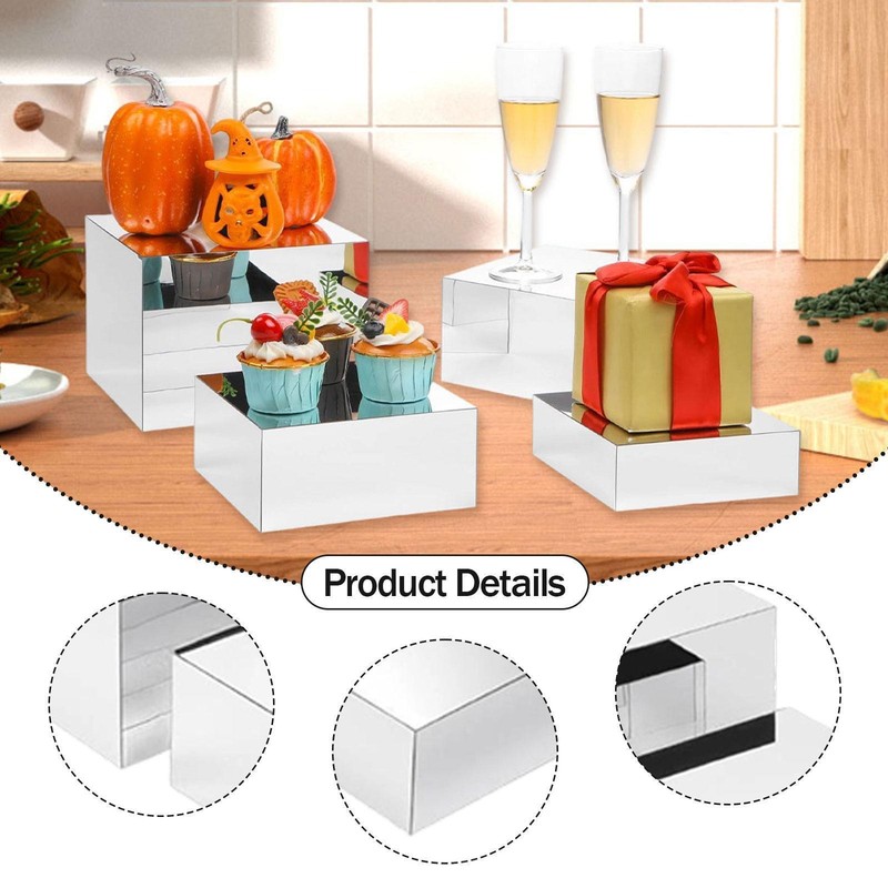 Buffet Risers Acrylic Display Risers Kitchen Wedding Showcase Celebration gallery