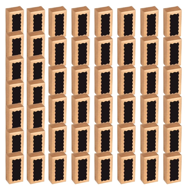 50 Pieces Macarons Packaging Box for Retailers Cardboard Cupcake Display Cases