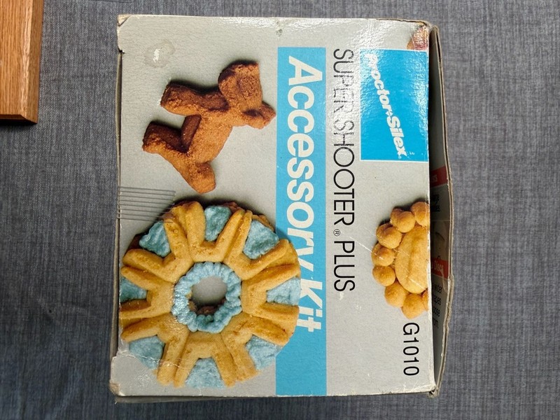 Super Shooter Plus Assessory Kit & Recipe Book Proctor Silex NOB gallery