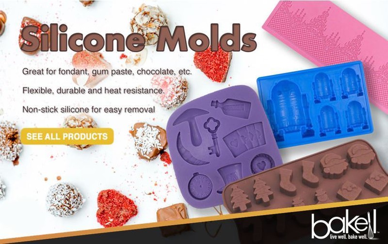 Small Brick Stone Wall Silicone Mold | Bakell® gallery