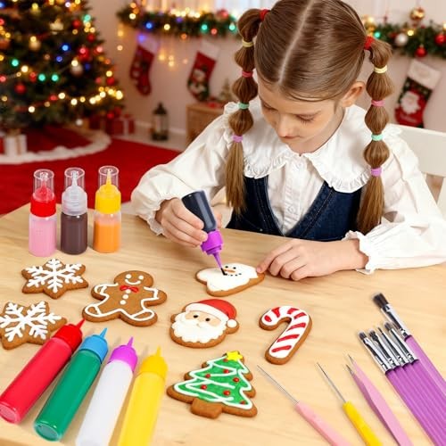 Cookie Decorating Kit, Icing Bottle, Squeeze Writer Bottles (1 and 2 Ounce), gallery