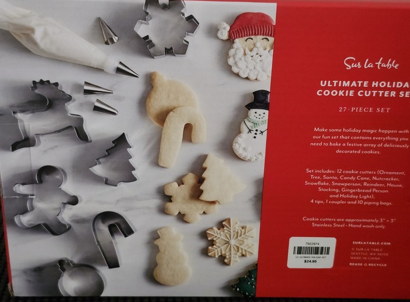 Sur La Table 27 PIECE ULTIMATE HOLIDAY COOKIE CUTTER SET NEW Unopened Box gallery