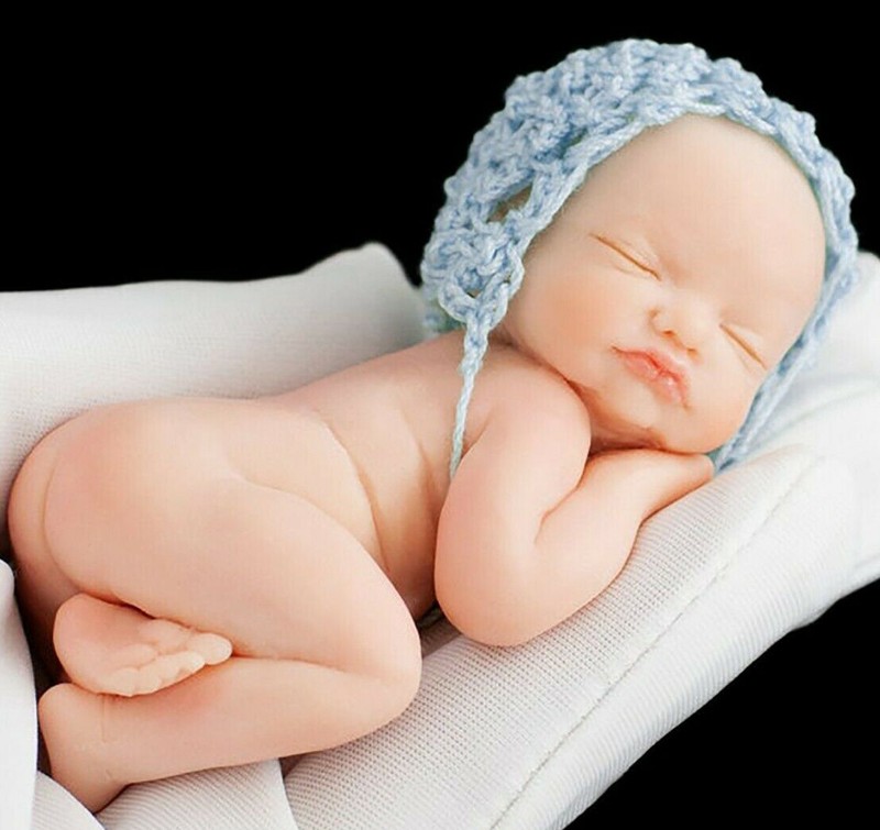 silicone baby doll making mold ,3D baby mold 9898-0