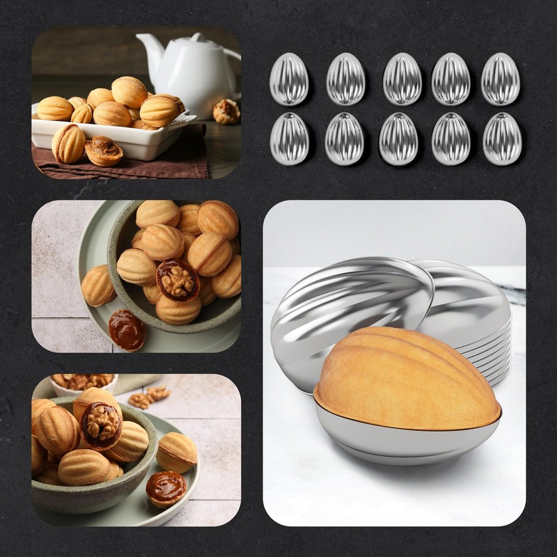 Lot 40 Oreshki Mold Oven Cookies Maker Oreshnitsa ???????? - Cookie Mold Oreshek gallery