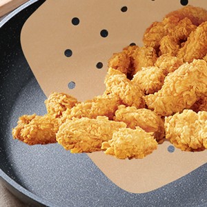 Air Fryer Liners, 200Pcs Square, 8.5 Inch Perforated Parchment Paper gallery