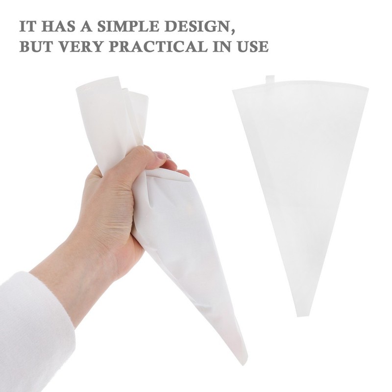 2 Pcs Pastry Bags Reusable Cotton Canvas Frosting Piping Cake Decorating Bags gallery