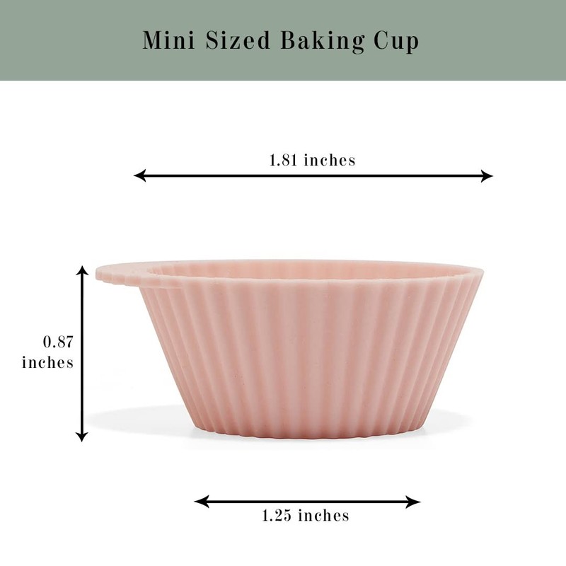 Reusable Silicone Baking Cups Silicone Muffin Liners for Cupcakes, BPA Free, ... gallery