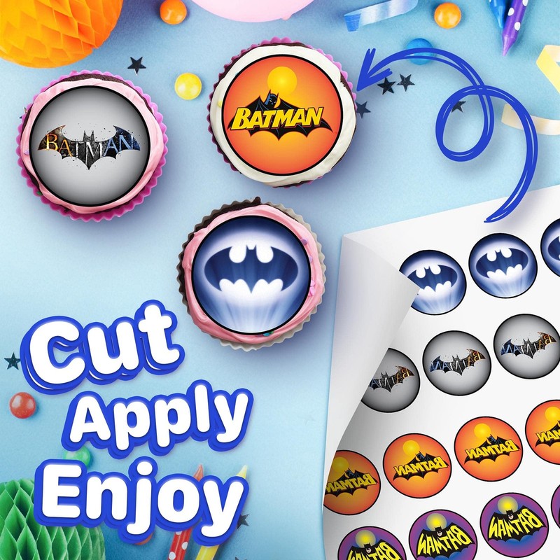 My Smart Choice 30 X Edible Cupcake Of Shadows Hero Collection Of Edible Cake gallery
