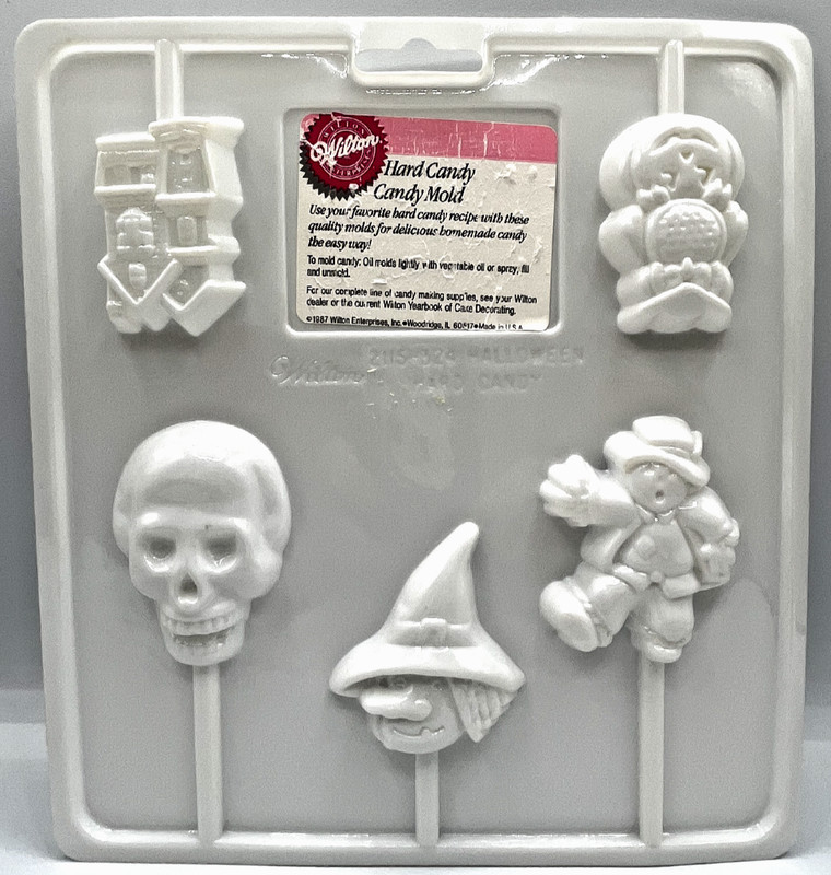 Halloween Lollipop Candy Molds Wilton 2-Pack Variety of Different Characters gallery
