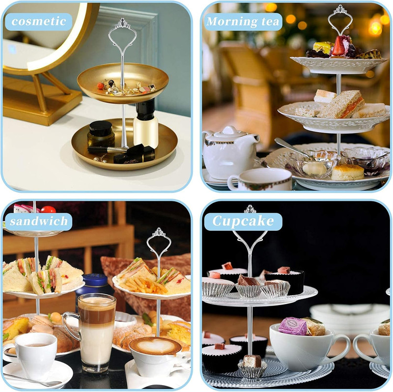 3 Tier Cake Stand Hardware Tiered Tray Hardware, 6 Sets Cake Stand Fittings Hard gallery