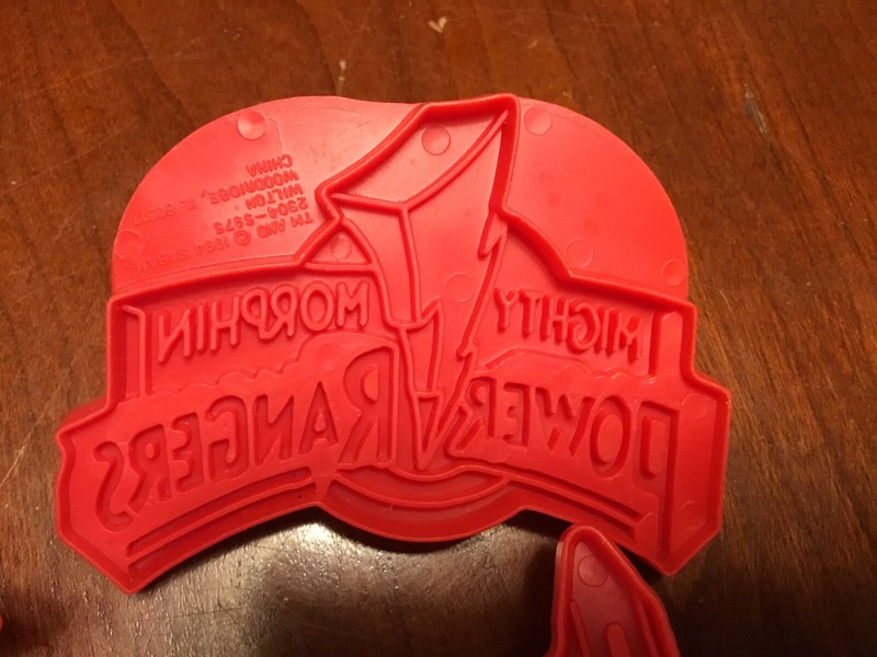 Lot Of 4 Wilton Power Ranger Cookie Cutters Plastic approx 3” Birthday Party gallery