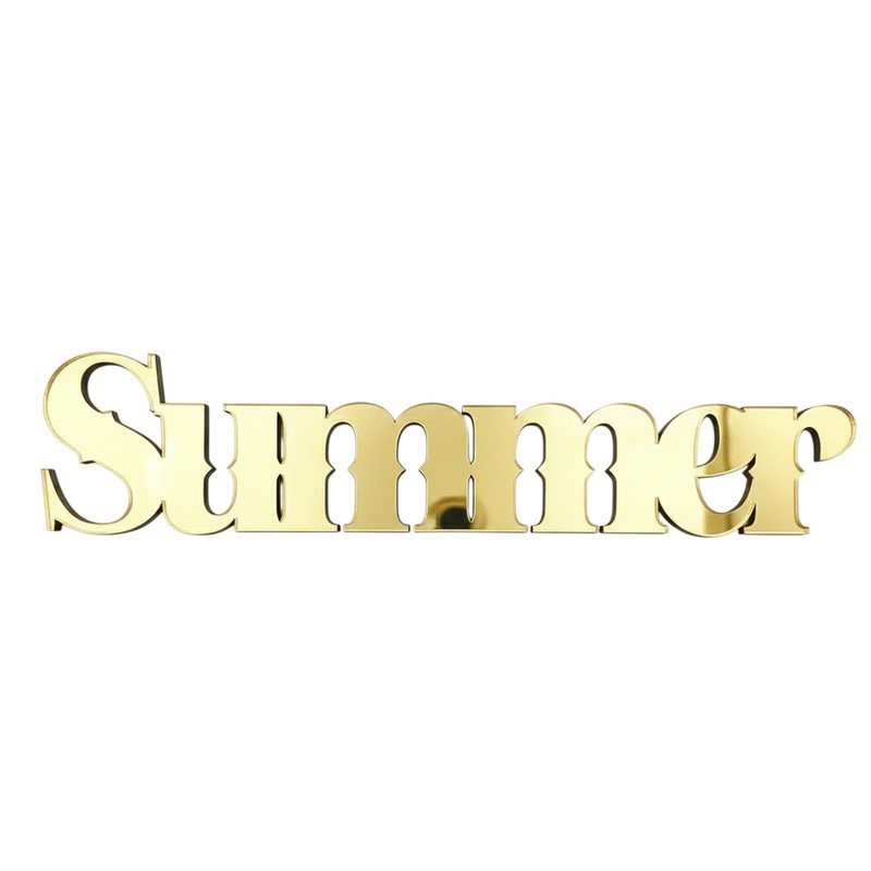Custom Name & Word Cake Name Word Charm Acrylic 3mm Thick Classy Decor gallery