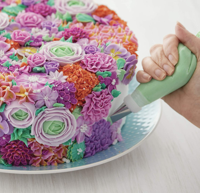 Wilton, 55-Piece Cake Supply Master Decorating Tip Set gallery
