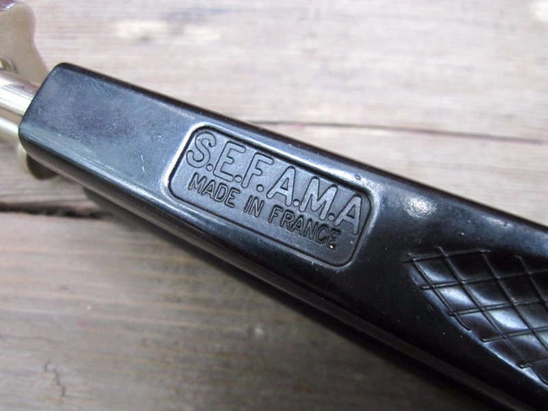 Vintage Madeleine Cookie Press Made in France S.E.F.A.M.A. 14" Press 8" X 5" W@W gallery