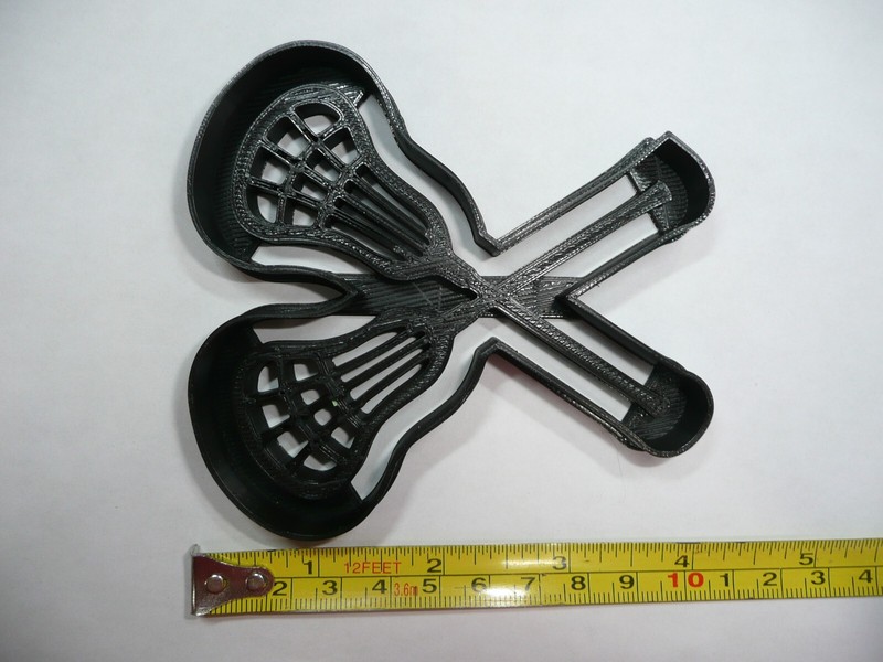 LACROSSE STICKS SPORTS COOKIE CUTTER MADE IN USA PR5382 gallery