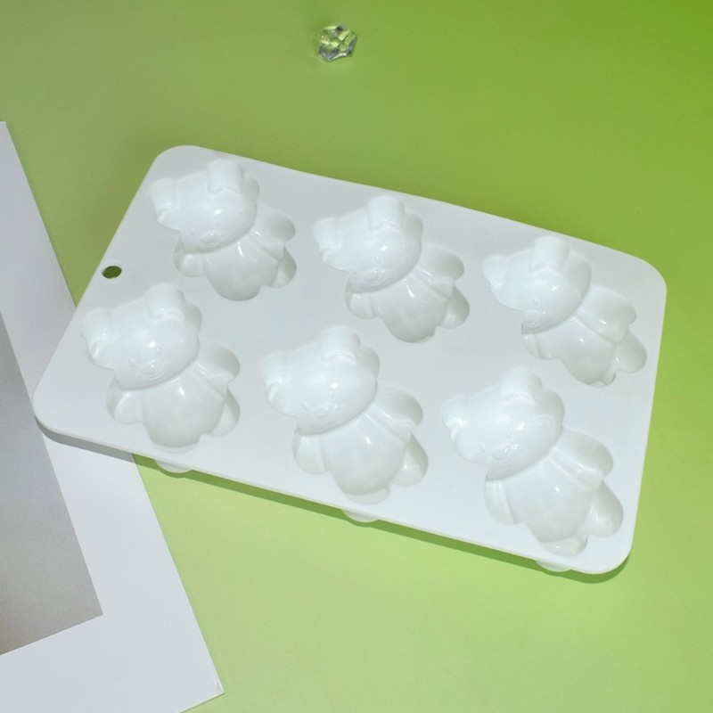 Silicone Mousse Cake Mold for Creative Bear Dessert Nonstick Cupcakes Bakewares gallery