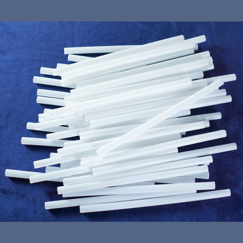 48 PCS Plastic White Cake Dowel Rods 9.5 Inch Length 0.4 Inch Diameter gallery