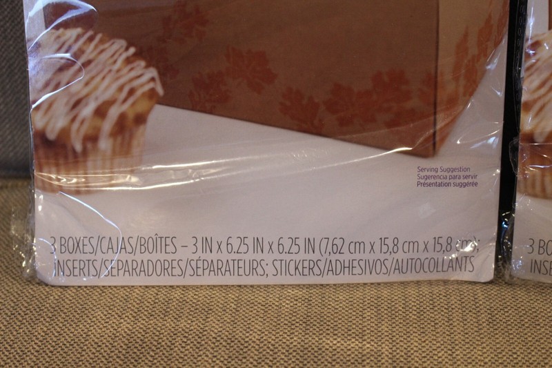 Lot of 2 (6 Total) New Wilton Treat Boxes 6.25"x6.25"x3 Cupcakes Cookies - BNIP gallery