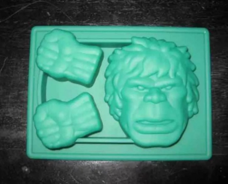 MARVEL AVENGERS HULK SUPERHERO BIRTHDAY CANDY CHOCOLATE SILICONE MOLD