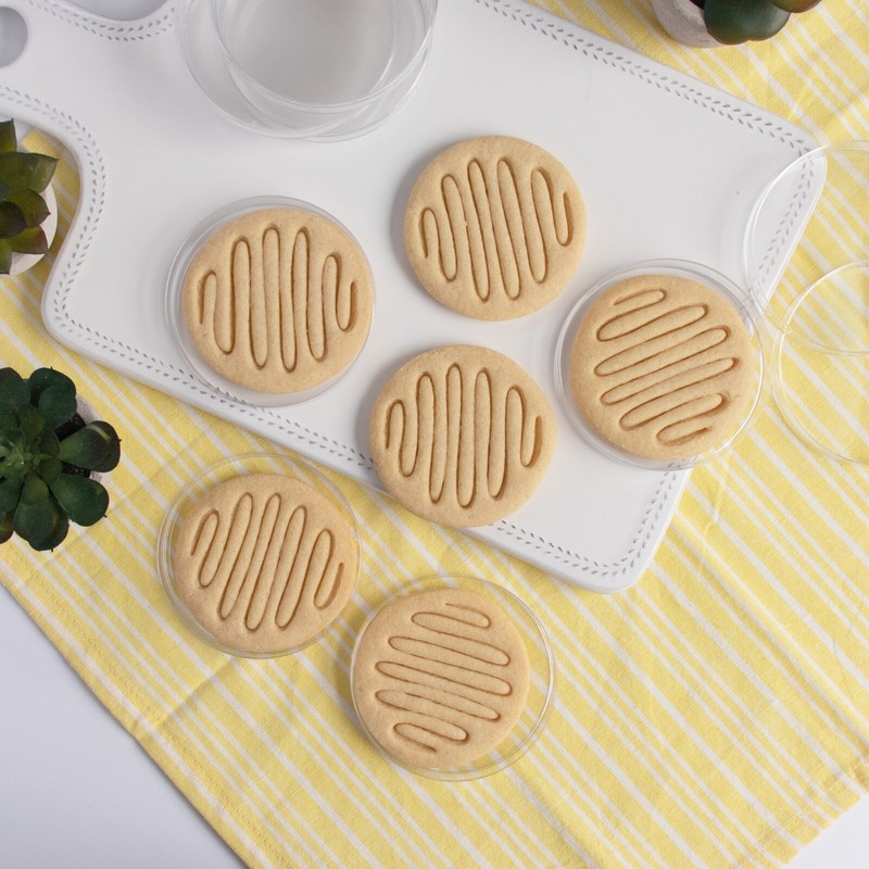 Continuous Streak Petri Dish Cookie Cutter -cell culture laboratory microbiology gallery