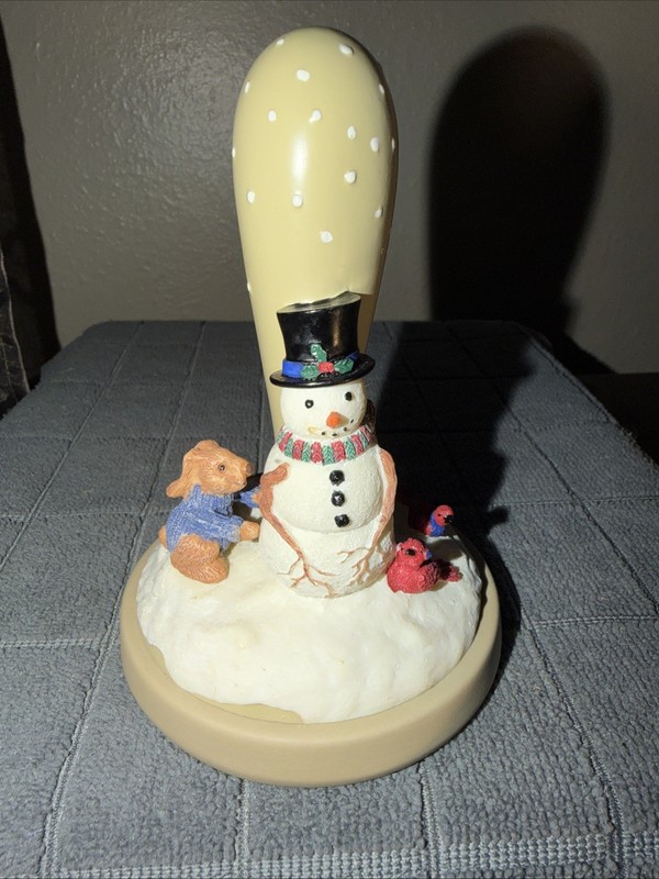 Hill Design Brown Bag Cookie Art Snowman & Friends # 47 Cookie Stamp 1998