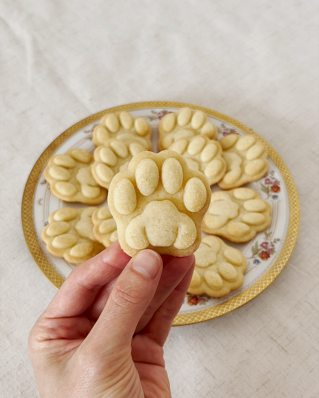 Realistic Kitty Paw Cookie Cutter cat kitten treats toe beans pads animal rescue gallery