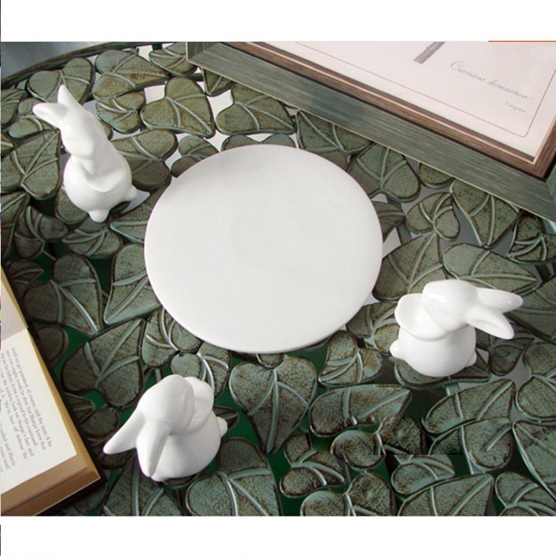 Easter Decor Bunny Cake Stand, Ceramic Rabbit Cakecup Stands,Cake Stands for ... gallery