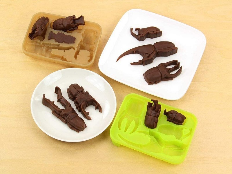 Beetles & Stag Beetles Silicon Ice & Chocolate Mold Microwave Safe gallery
