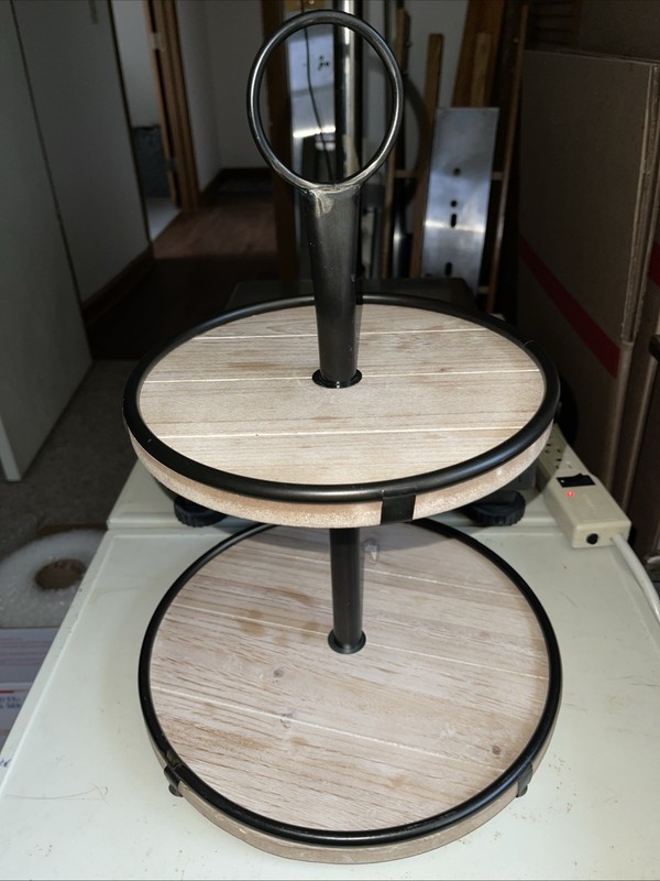 Two Tiered Cupcake Stand