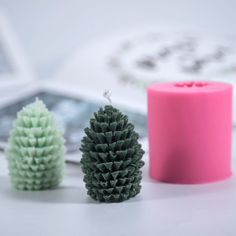 3D Christmas Pine Cones Tree Silicone Soap Fondant Mold Cake Chocolate De gallery