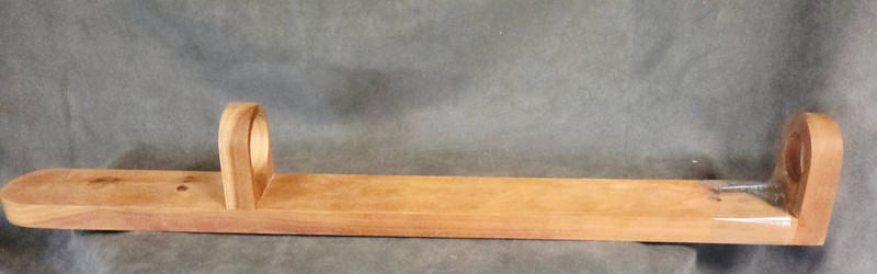 Berea College Kentucky Handmade Wood Rolling Pin & Wall Rack Holder 20" gallery