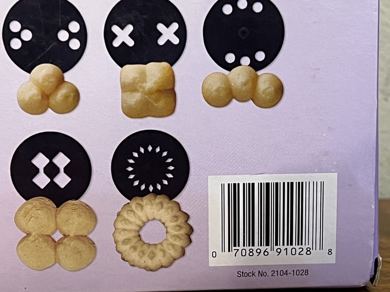 Wilton Cookie Pro Ultra II Cookie Press w/ 12 + 4 Bonus Discs, See-Through NEW gallery