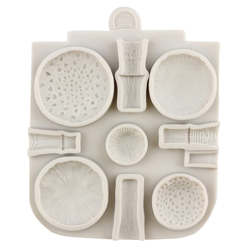 MINFEIDMS Mushroom Silicone Mold Mushroom Fondant Chocolate Molds For Cake De... gallery