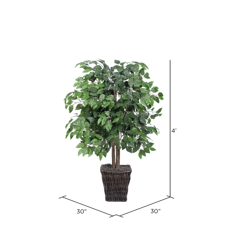 Vickerman Everyday 5 Tall Artificial Potted Real Touch Dracaena Tree - Lifelike gallery