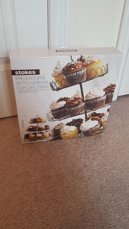 Stokes 3 Tier Black Spiral Cupcake Stand gallery